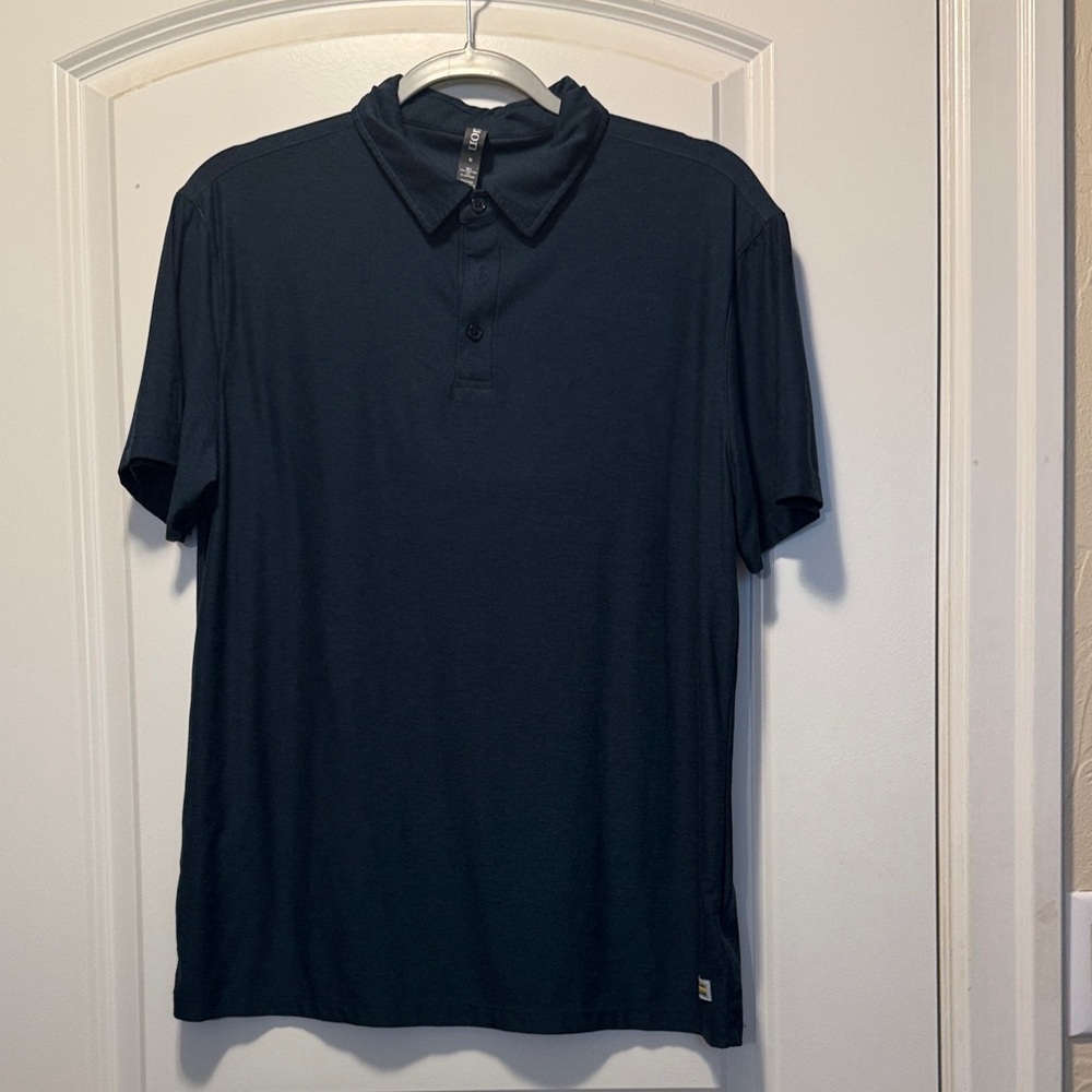Vuori Men's Dark Blue Polo Shirt